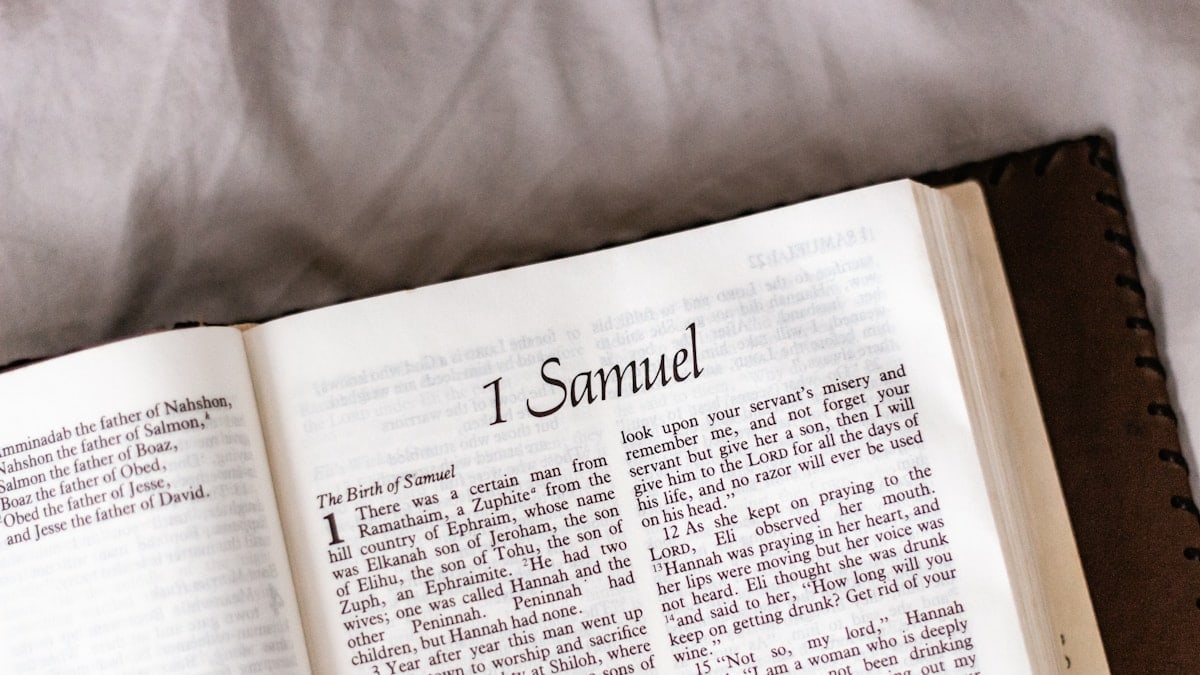 The Bible book of 1 Samuel